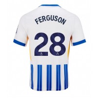 Camiseta Brighton Evan Ferguson #28 Primera Equipación Replica 2024-25 mangas cortas